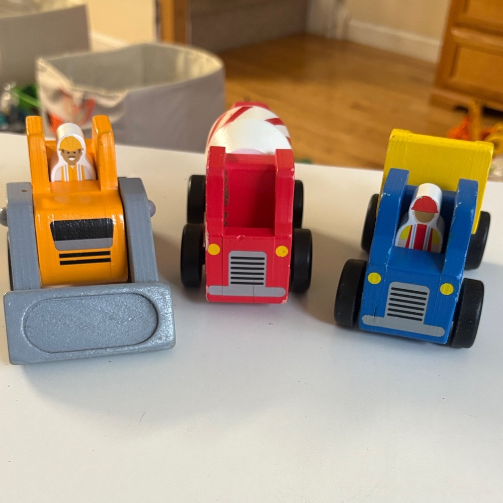 Colorful Construction Vehicle Toy Set